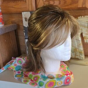 Elegant Brown Hair Wig for Women